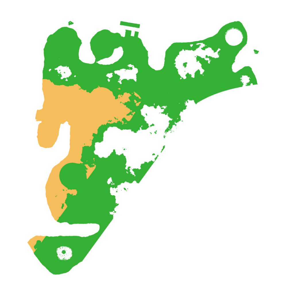 Biome Rust Map: Procedural Map, Size: 3000, Seed: 1355098350