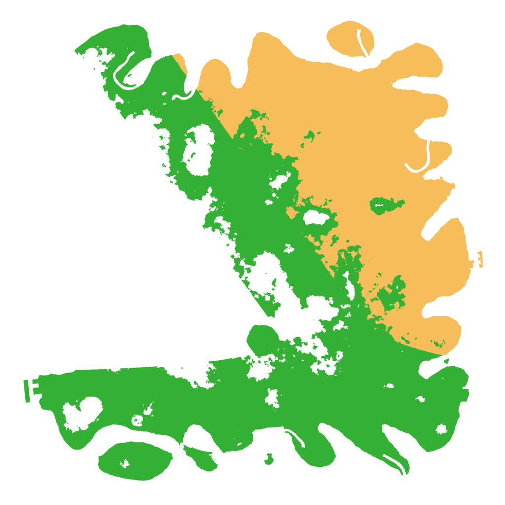 Biome Rust Map: Procedural Map, Size: 4500, Seed: 2113396574