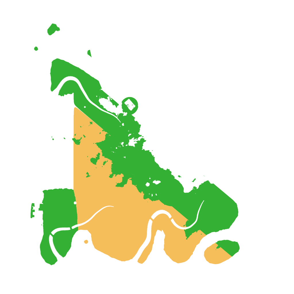 Biome Rust Map: Procedural Map, Size: 3000, Seed: 1537028747