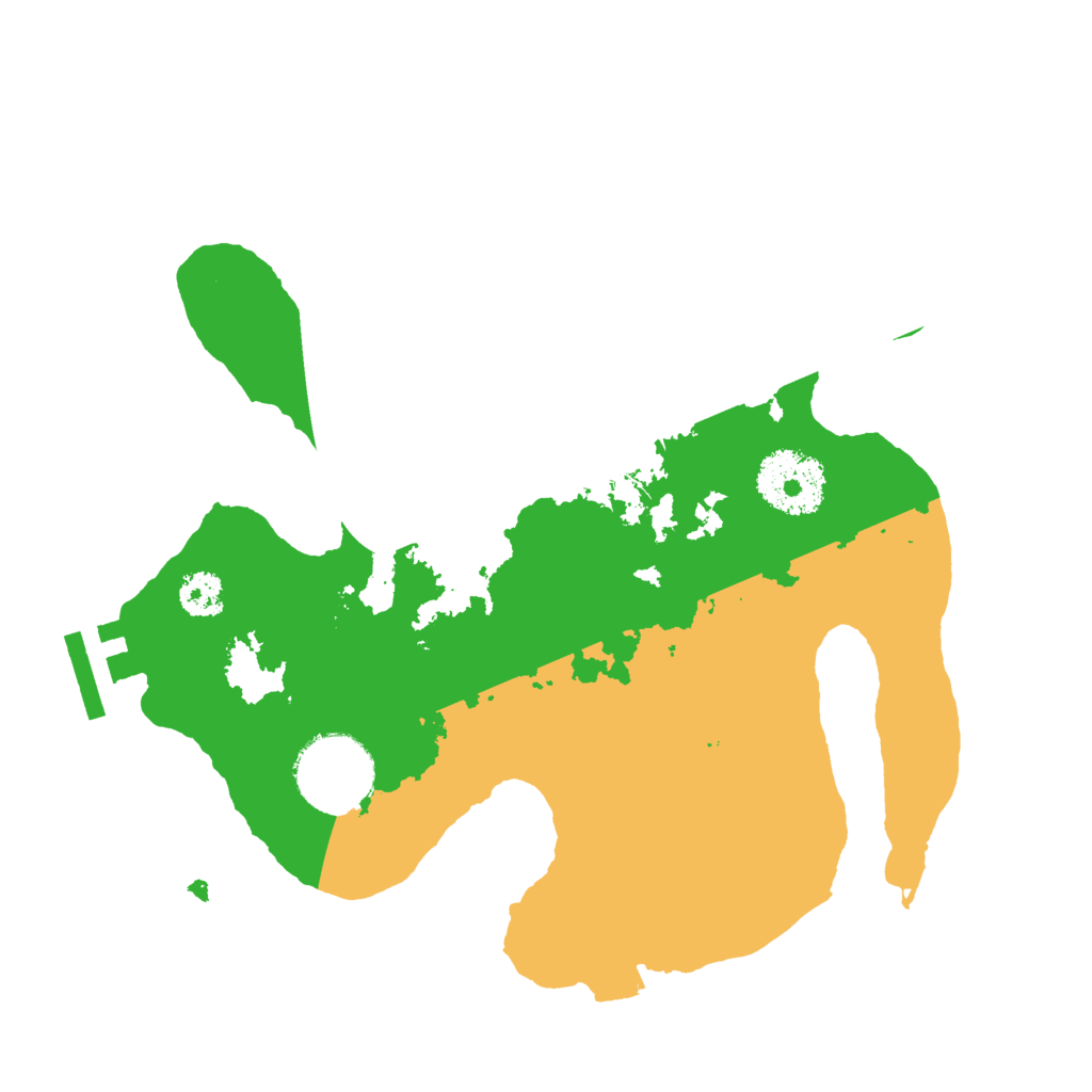Biome Rust Map: Procedural Map, Size: 2500, Seed: 657472754