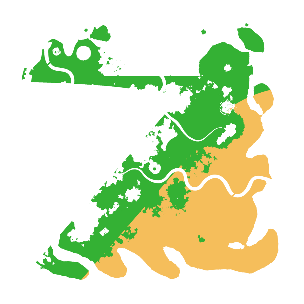 Biome Rust Map: Procedural Map, Size: 3850, Seed: 691989400