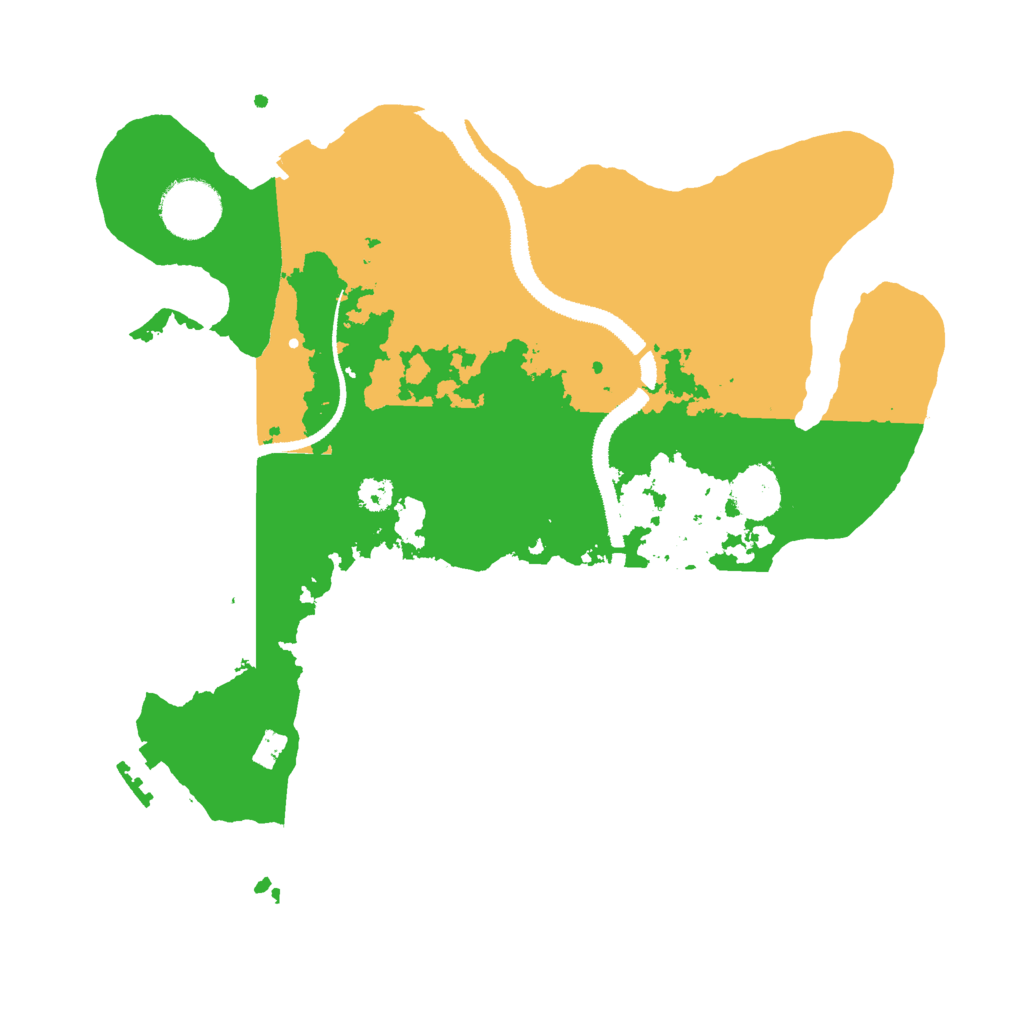 Biome Rust Map: Procedural Map, Size: 3000, Seed: 1389272151