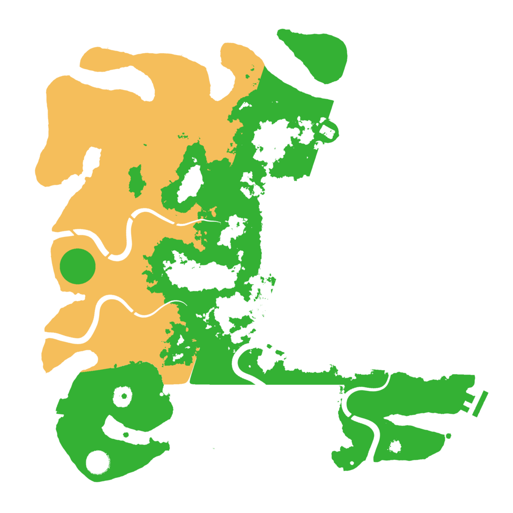 Biome Rust Map: Procedural Map, Size: 3800, Seed: 1034950242