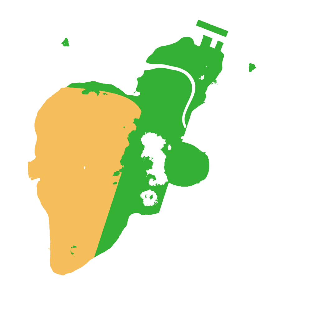 Biome Rust Map: Procedural Map, Size: 2000, Seed: 1792204020