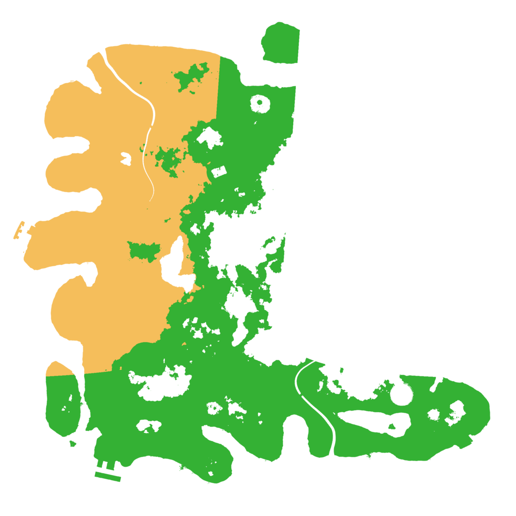 Biome Rust Map: Procedural Map, Size: 4000, Seed: 171004992