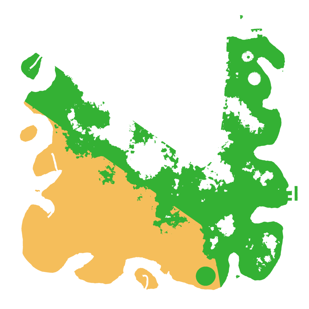 Biome Rust Map: Procedural Map, Size: 4250, Seed: 38945734