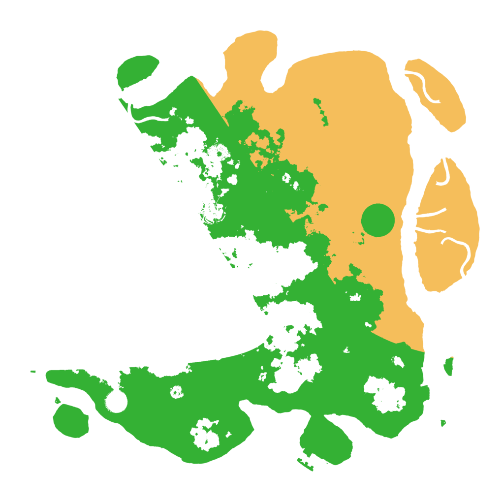 Biome Rust Map: Procedural Map, Size: 4000, Seed: 622017097