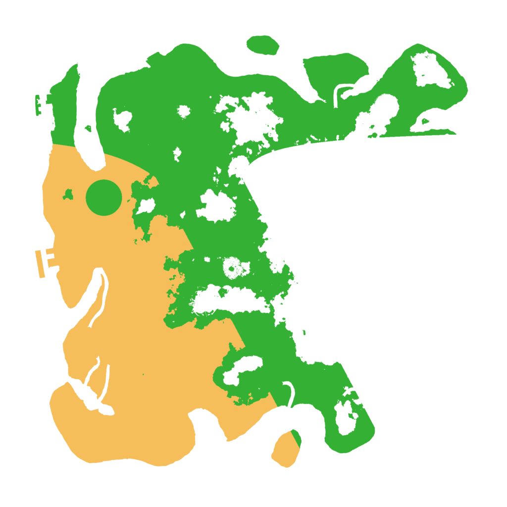 Biome Rust Map: Procedural Map, Size: 3700, Seed: 23082024