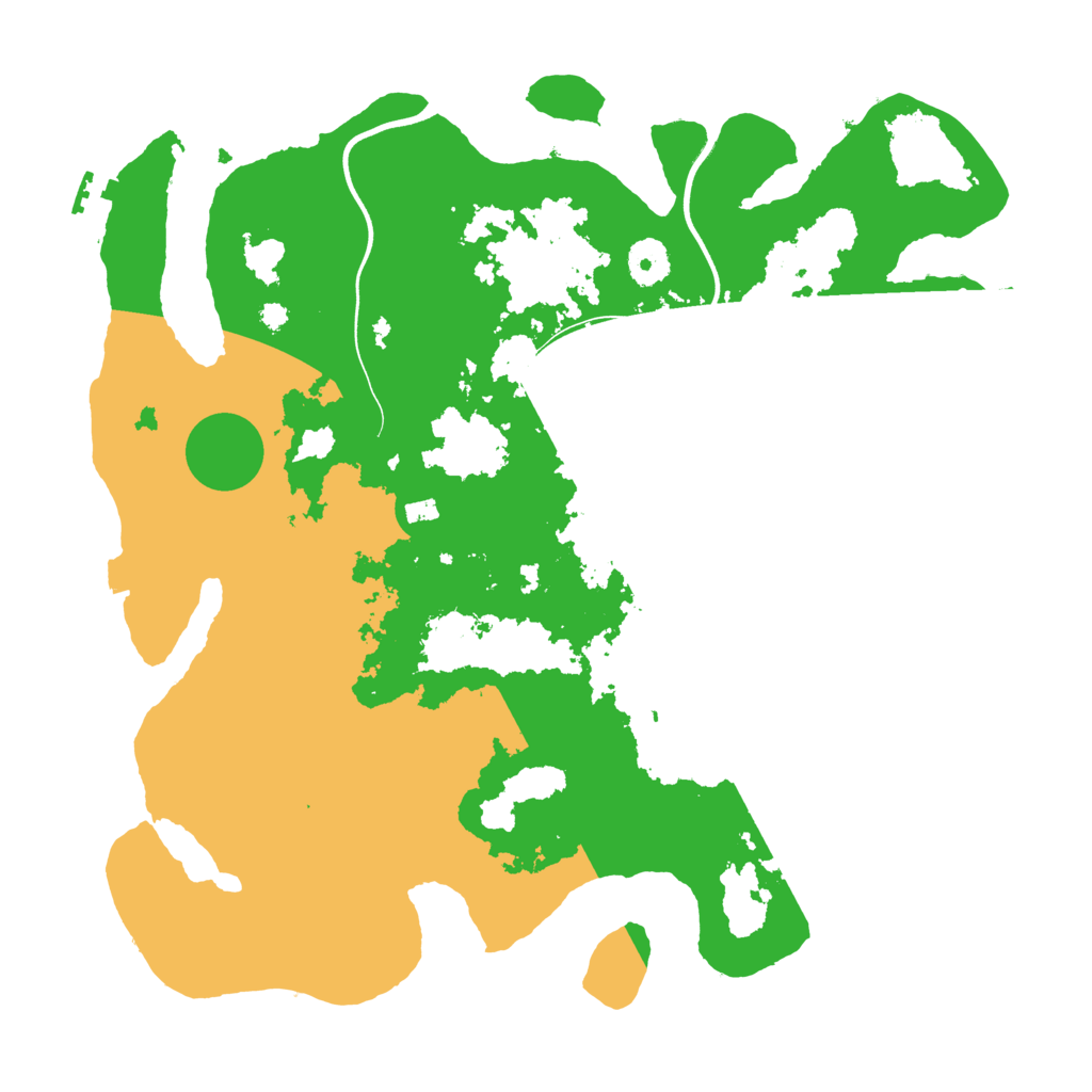 Biome Rust Map: Procedural Map, Size: 3700, Seed: 23082024