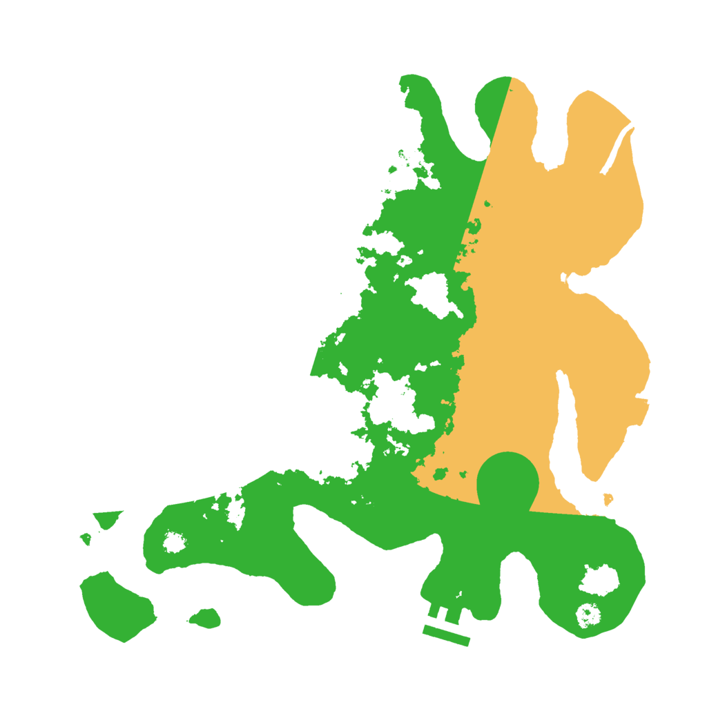 Biome Rust Map: Procedural Map, Size: 3000, Seed: 854325