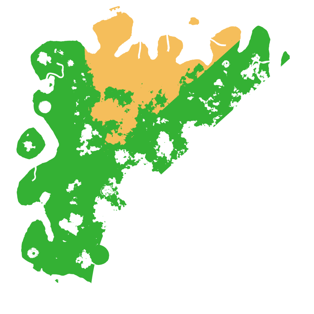 Biome Rust Map: Procedural Map, Size: 4500, Seed: 19528815