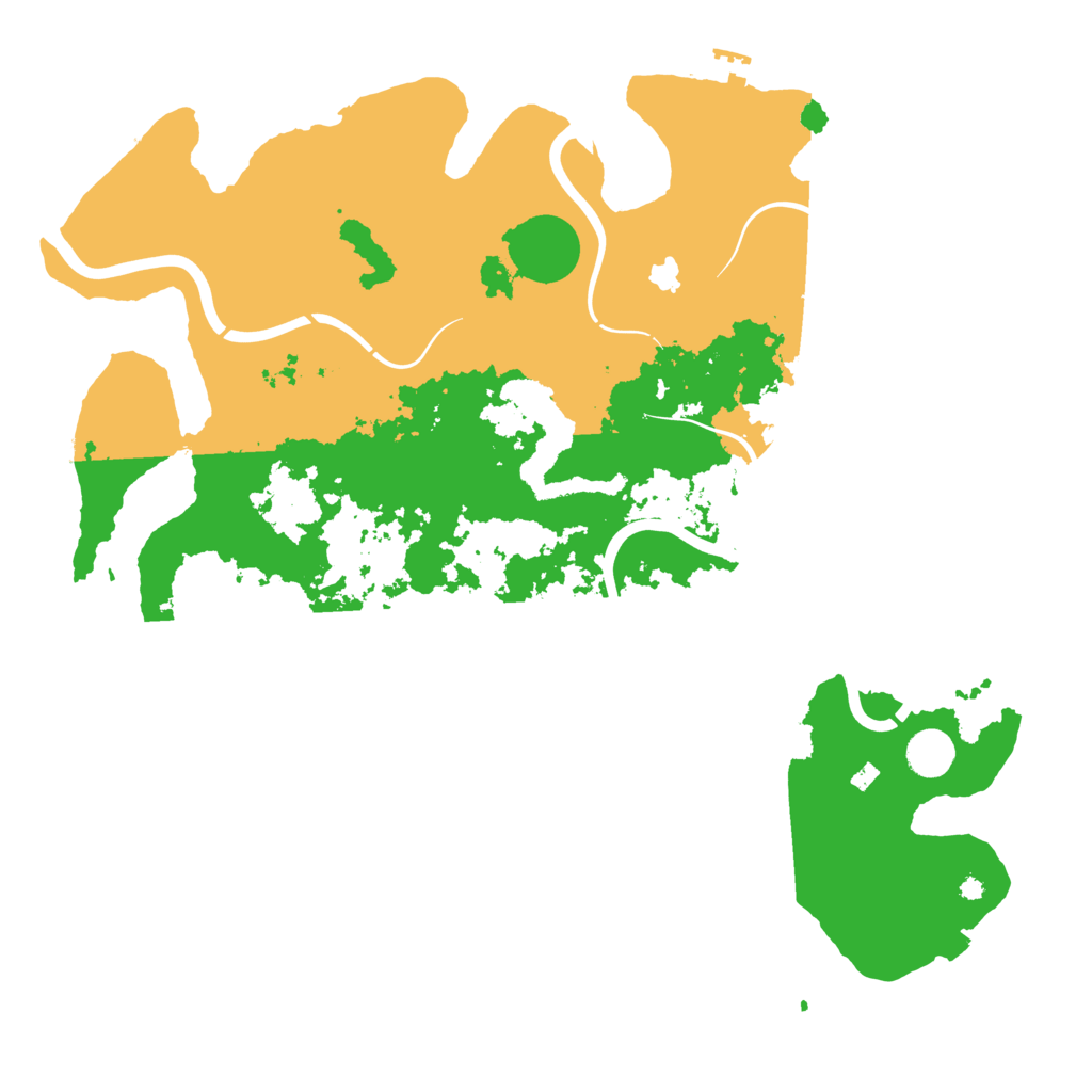 Biome Rust Map: Procedural Map, Size: 4250, Seed: 24503700