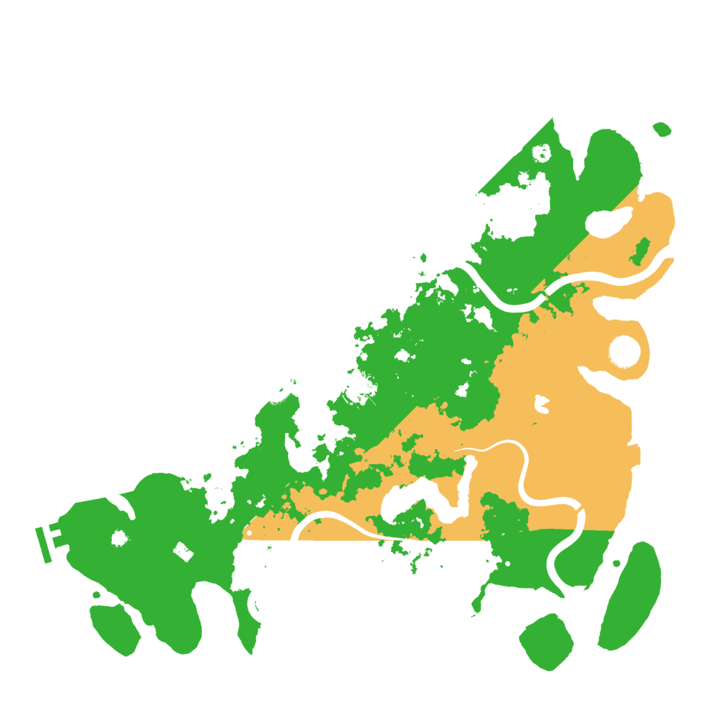 Biome Rust Map: Procedural Map, Size: 4000, Seed: 1637483954
