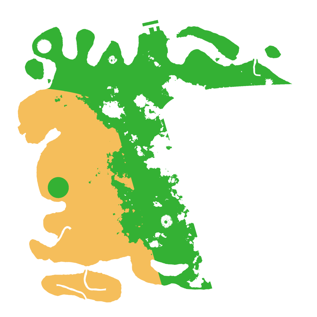 Biome Rust Map: Procedural Map, Size: 4000, Seed: 4627