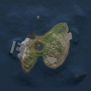 Thumbnail Rust Map: Procedural Map, Size: 1500, Seed: 1497567710, 4 Monuments