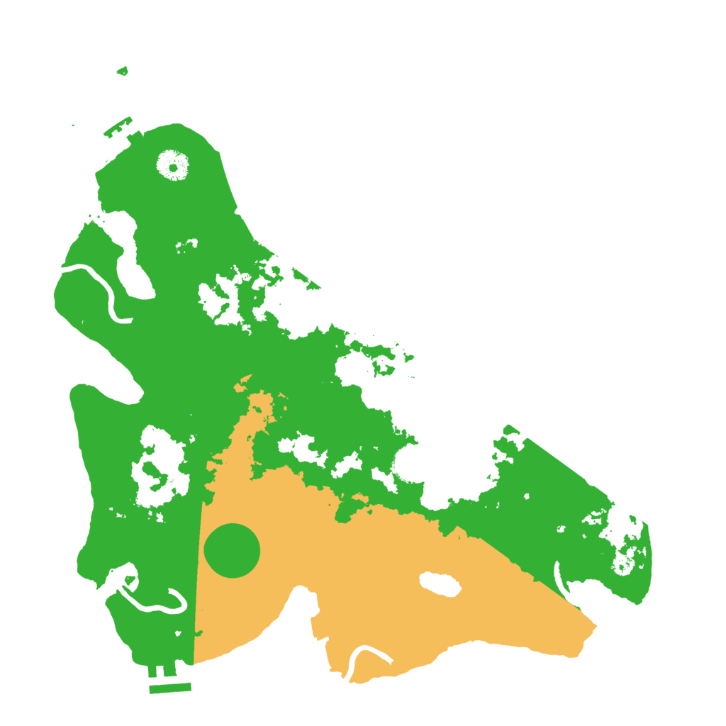 Biome Rust Map: Procedural Map, Size: 3500, Seed: 2119966765