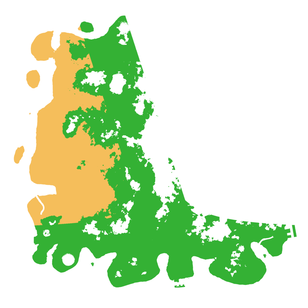 Biome Rust Map: Procedural Map, Size: 4500, Seed: 620650213