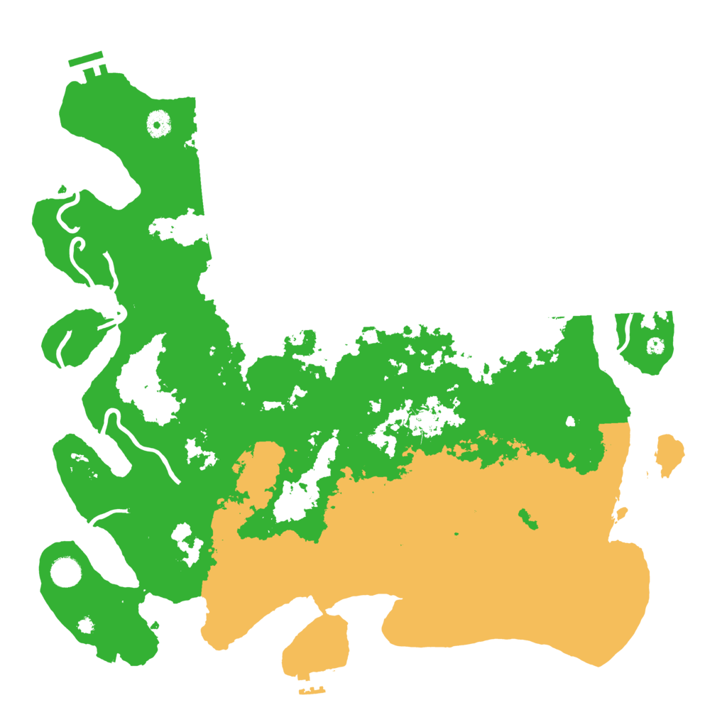 Biome Rust Map: Procedural Map, Size: 4200, Seed: 386483152