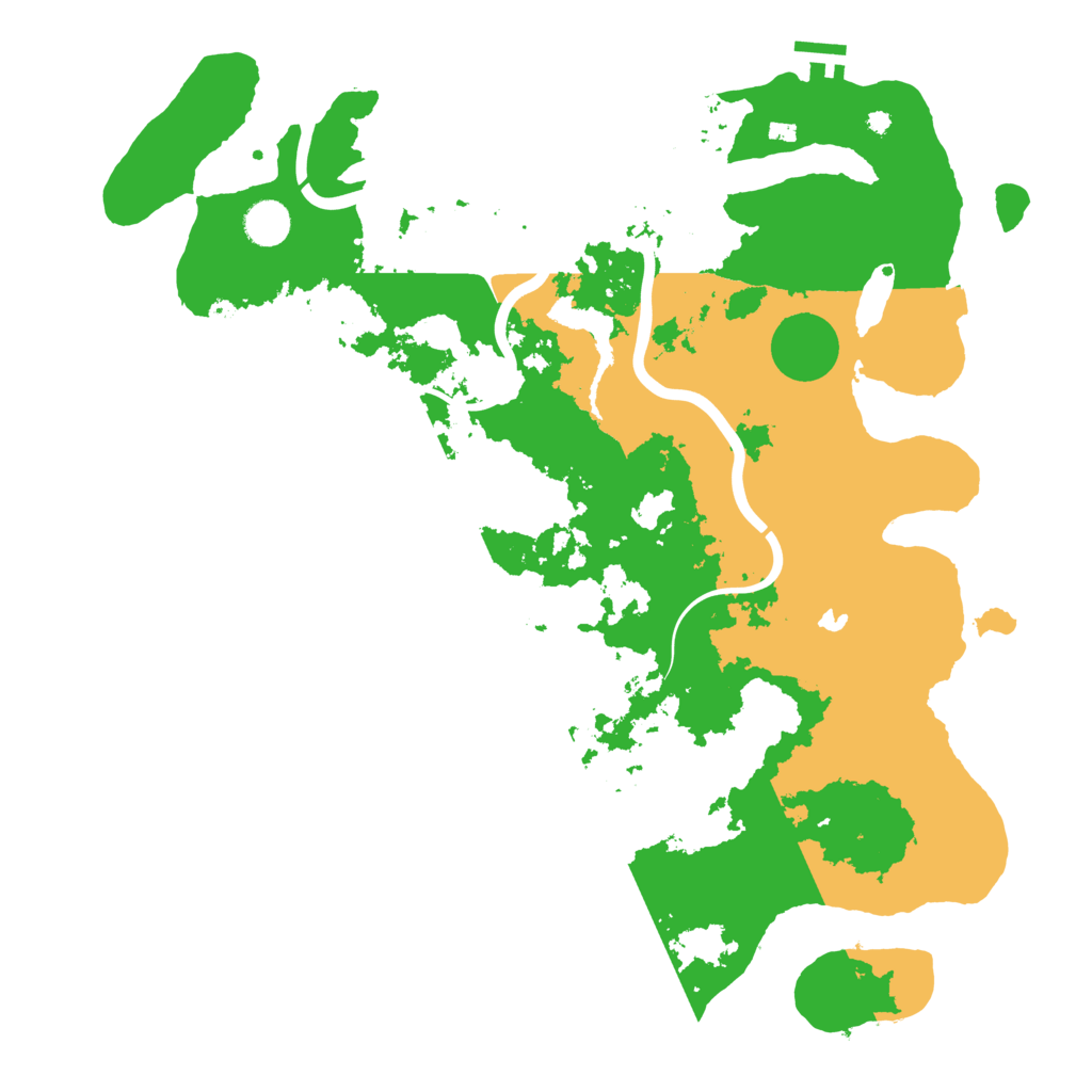 Biome Rust Map: Procedural Map, Size: 4250, Seed: 36257196