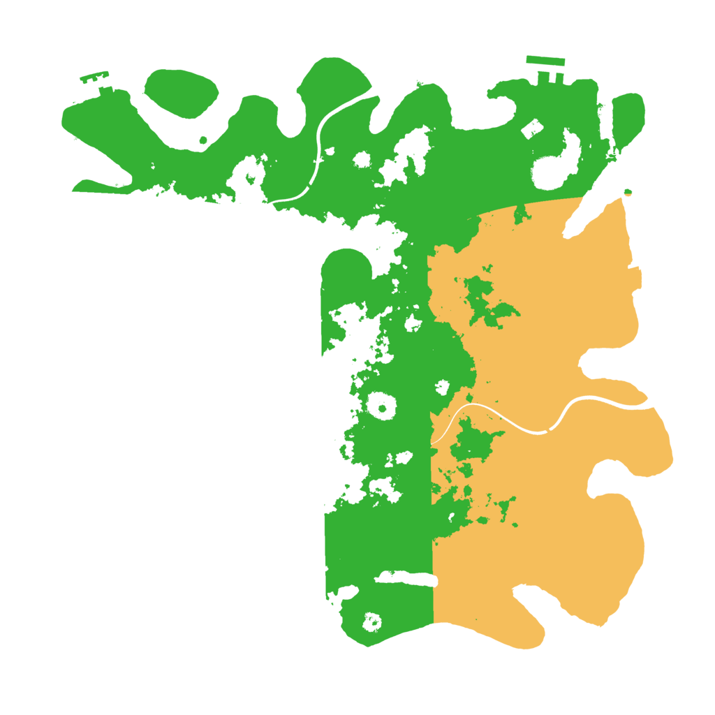 Biome Rust Map: Procedural Map, Size: 3750, Seed: 556042