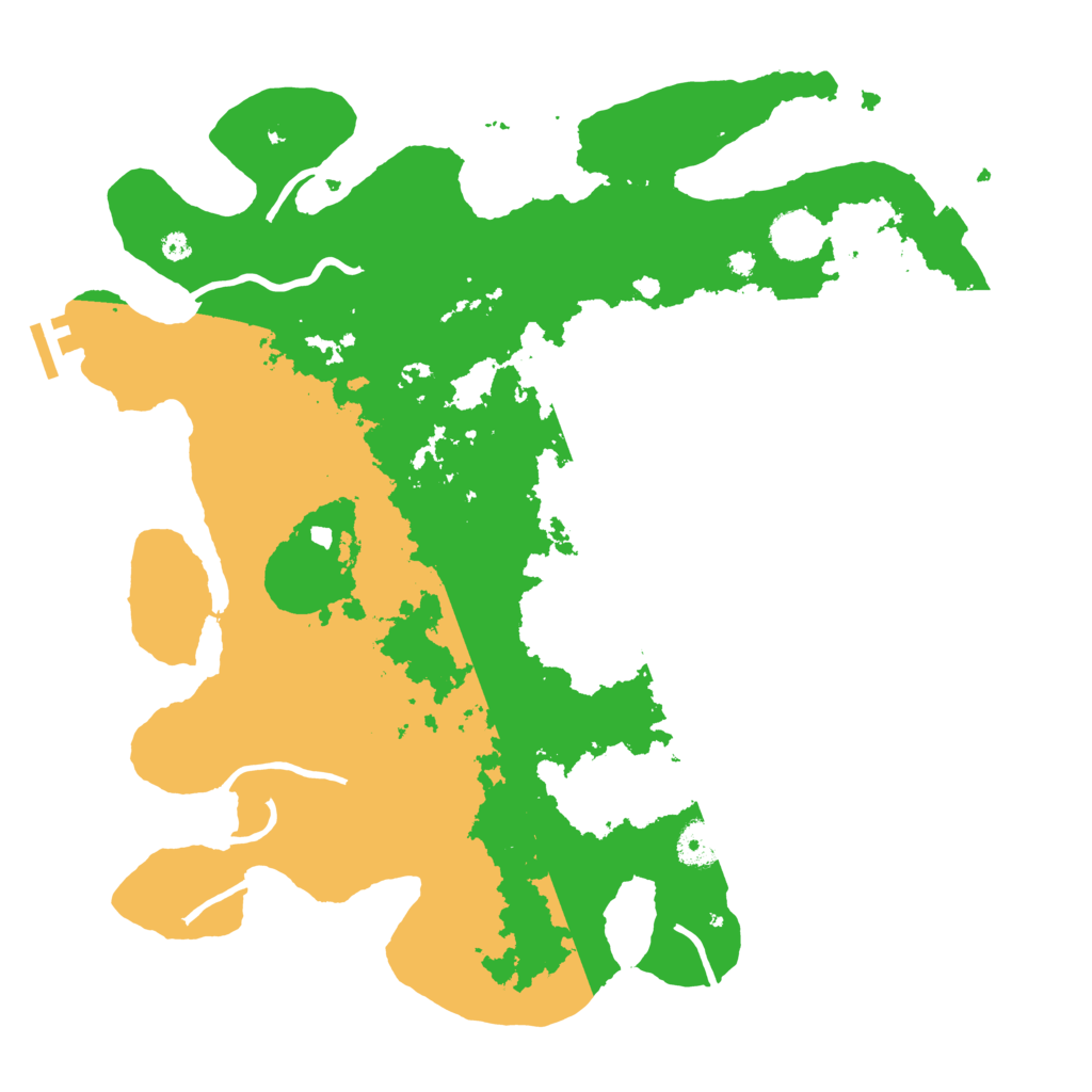 Biome Rust Map: Procedural Map, Size: 3900, Seed: 176184096