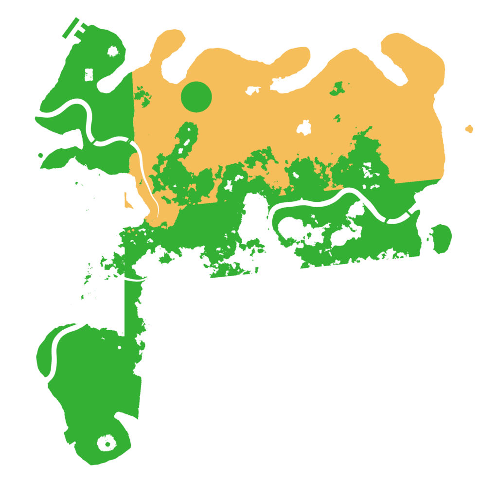 Biome Rust Map: Procedural Map, Size: 4250, Seed: 602932365
