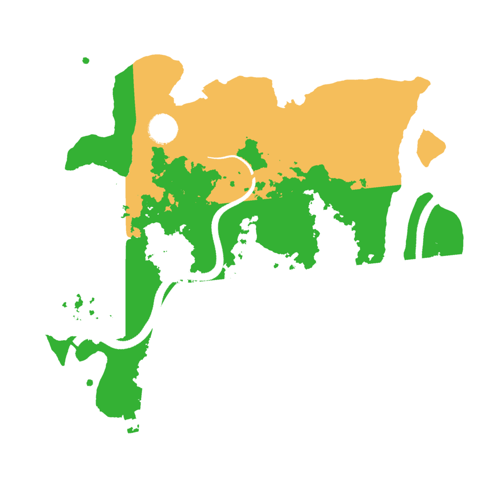 Biome Rust Map: Procedural Map, Size: 3000, Seed: 923082160