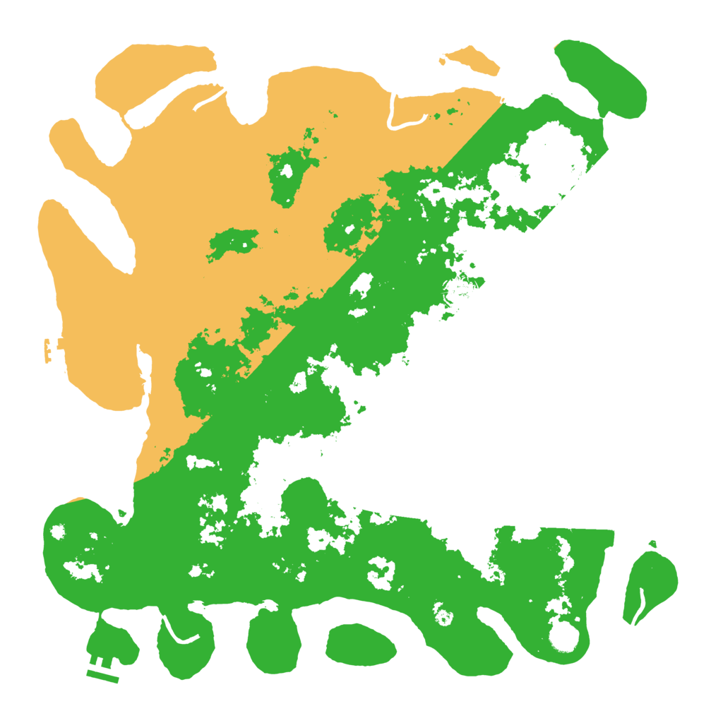 Biome Rust Map: Procedural Map, Size: 4500, Seed: 315686144