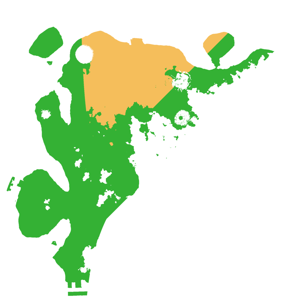 Biome Rust Map: Procedural Map, Size: 3000, Seed: 1359423170
