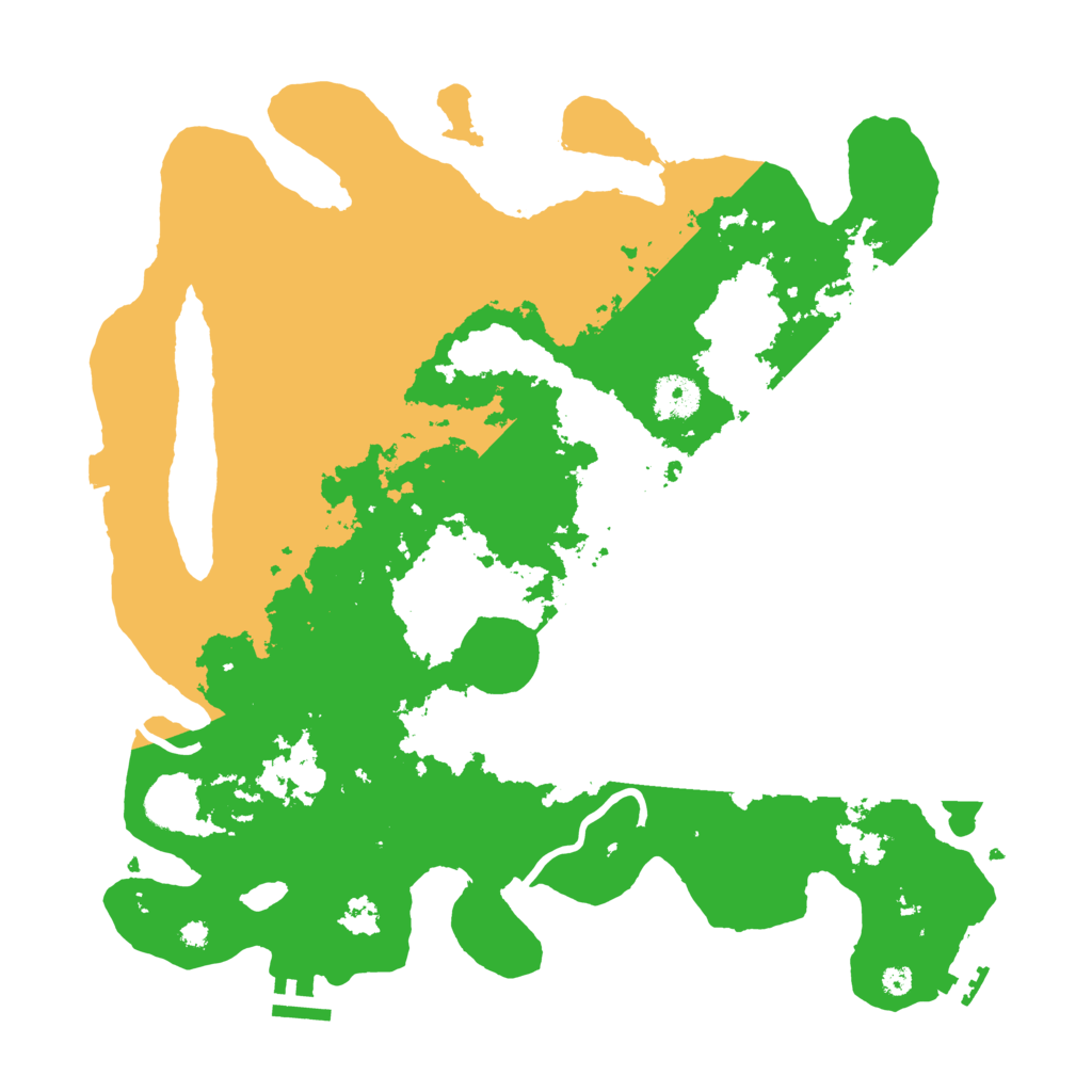 Biome Rust Map: Procedural Map, Size: 3750, Seed: 1460369206