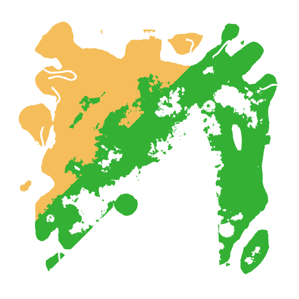 Biome Rust Map: Procedural Map, Size: 3800, Seed: 260626785