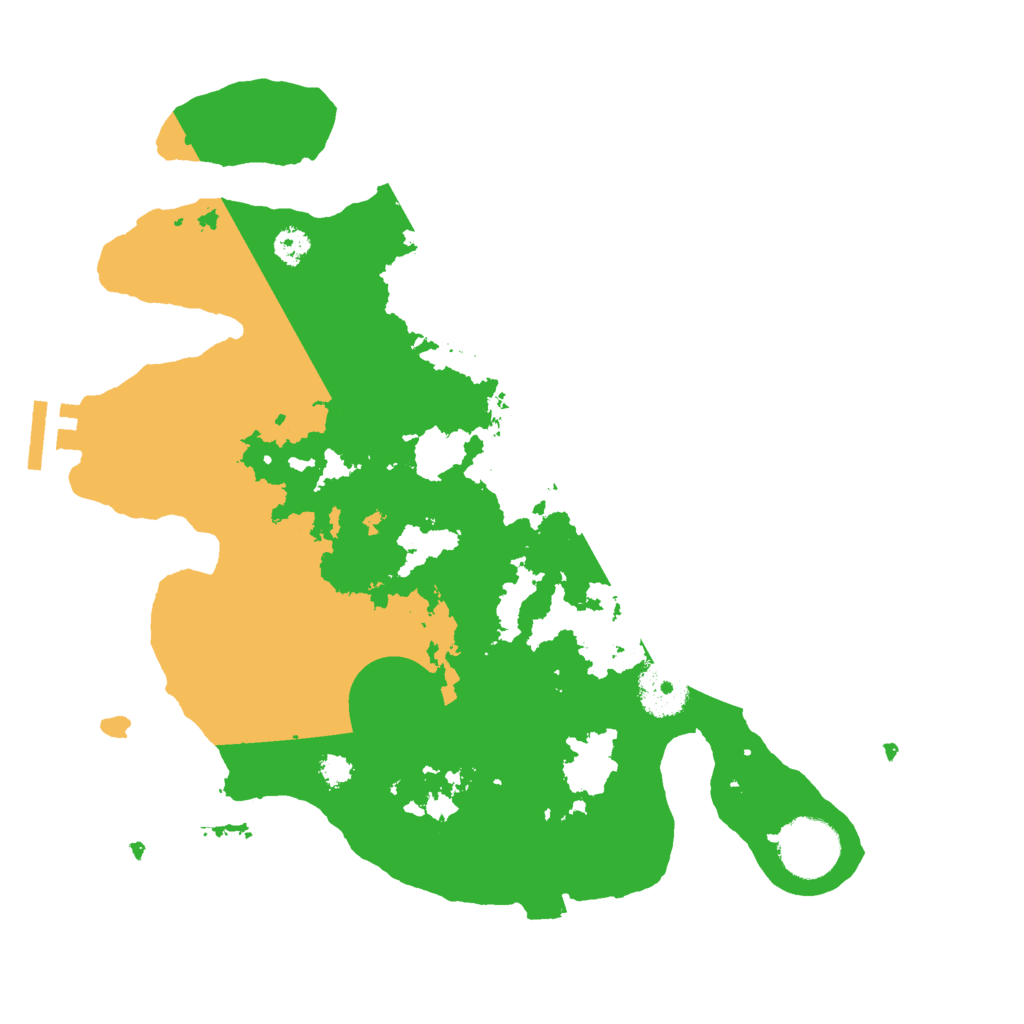 Biome Rust Map: Procedural Map, Size: 3000, Seed: 626047871