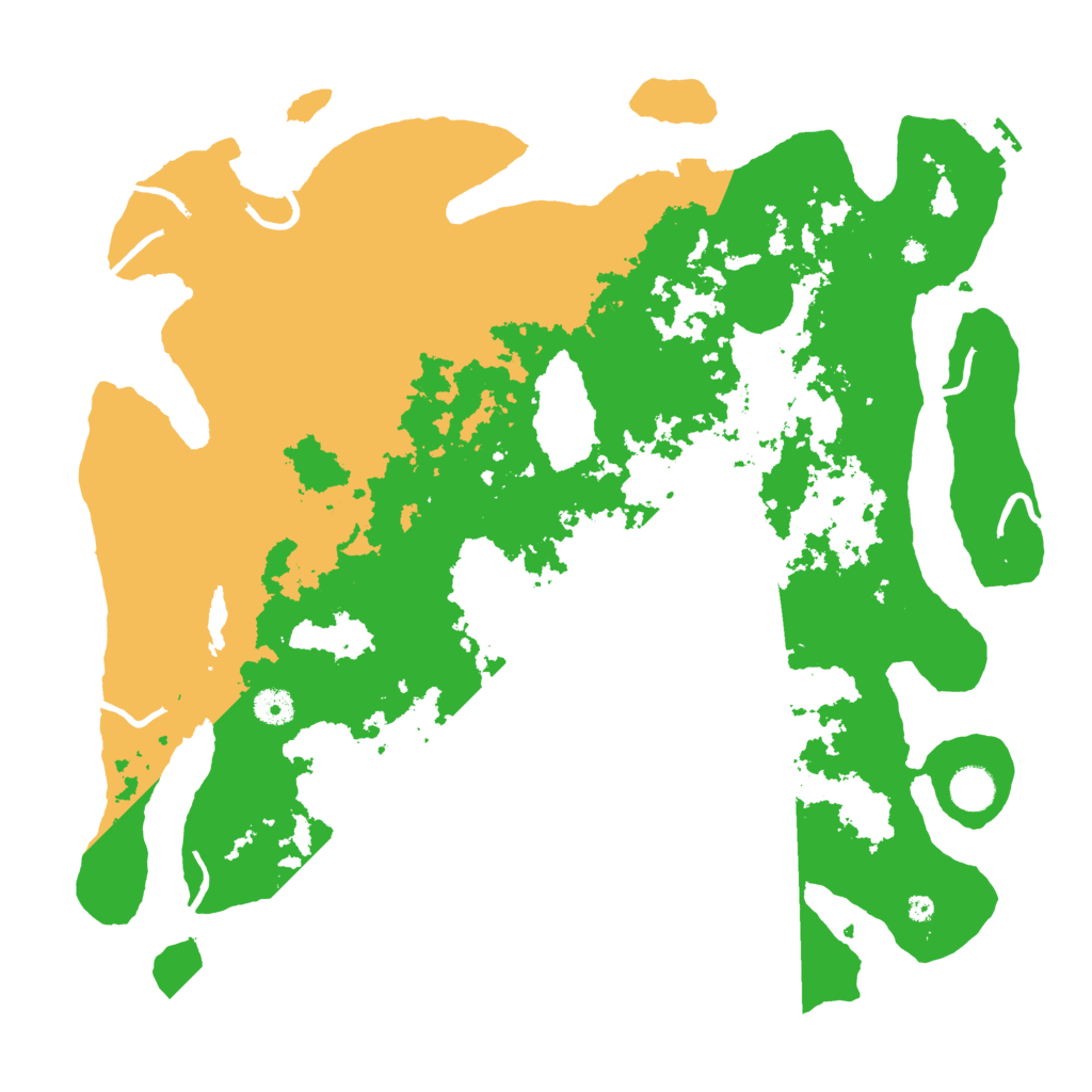 Biome Rust Map: Procedural Map, Size: 4250, Seed: 601197208