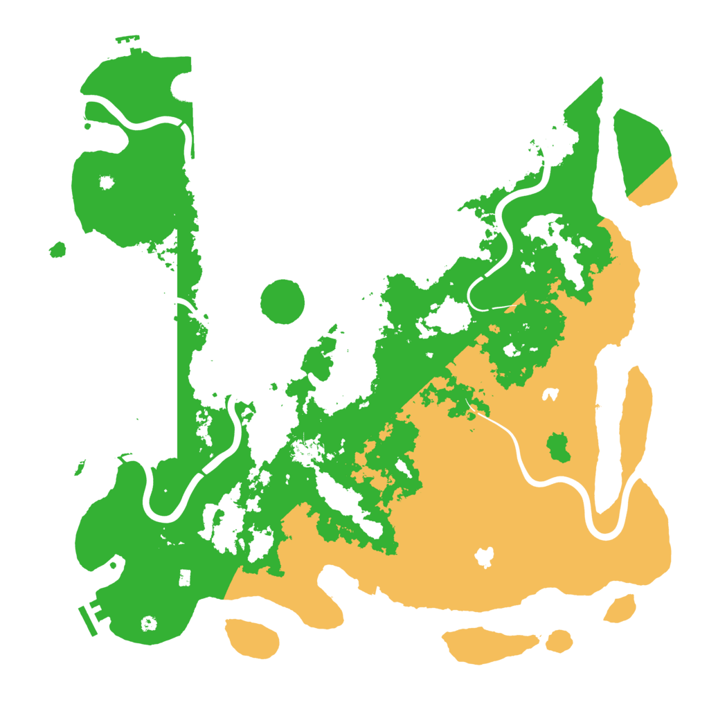 Biome Rust Map: Procedural Map, Size: 4500, Seed: 3547547