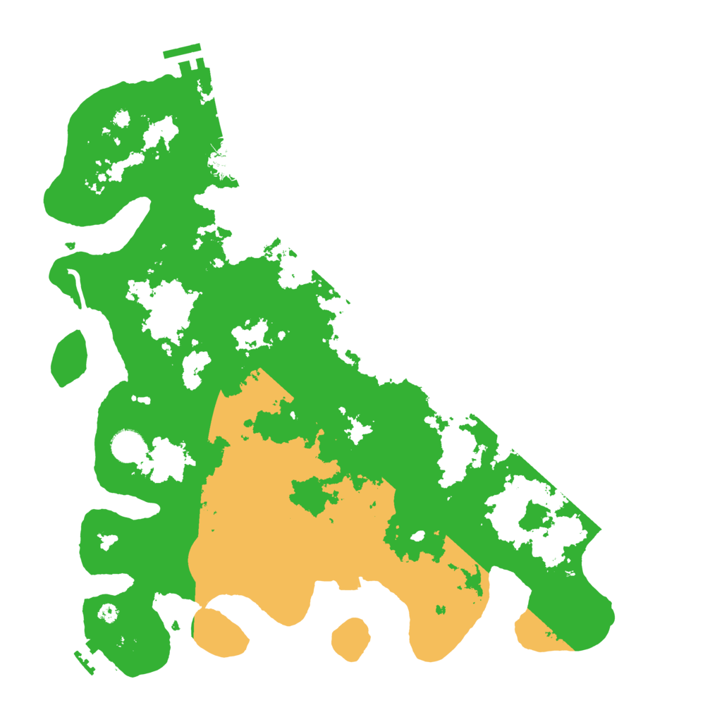 Biome Rust Map: Procedural Map, Size: 3850, Seed: 583901997