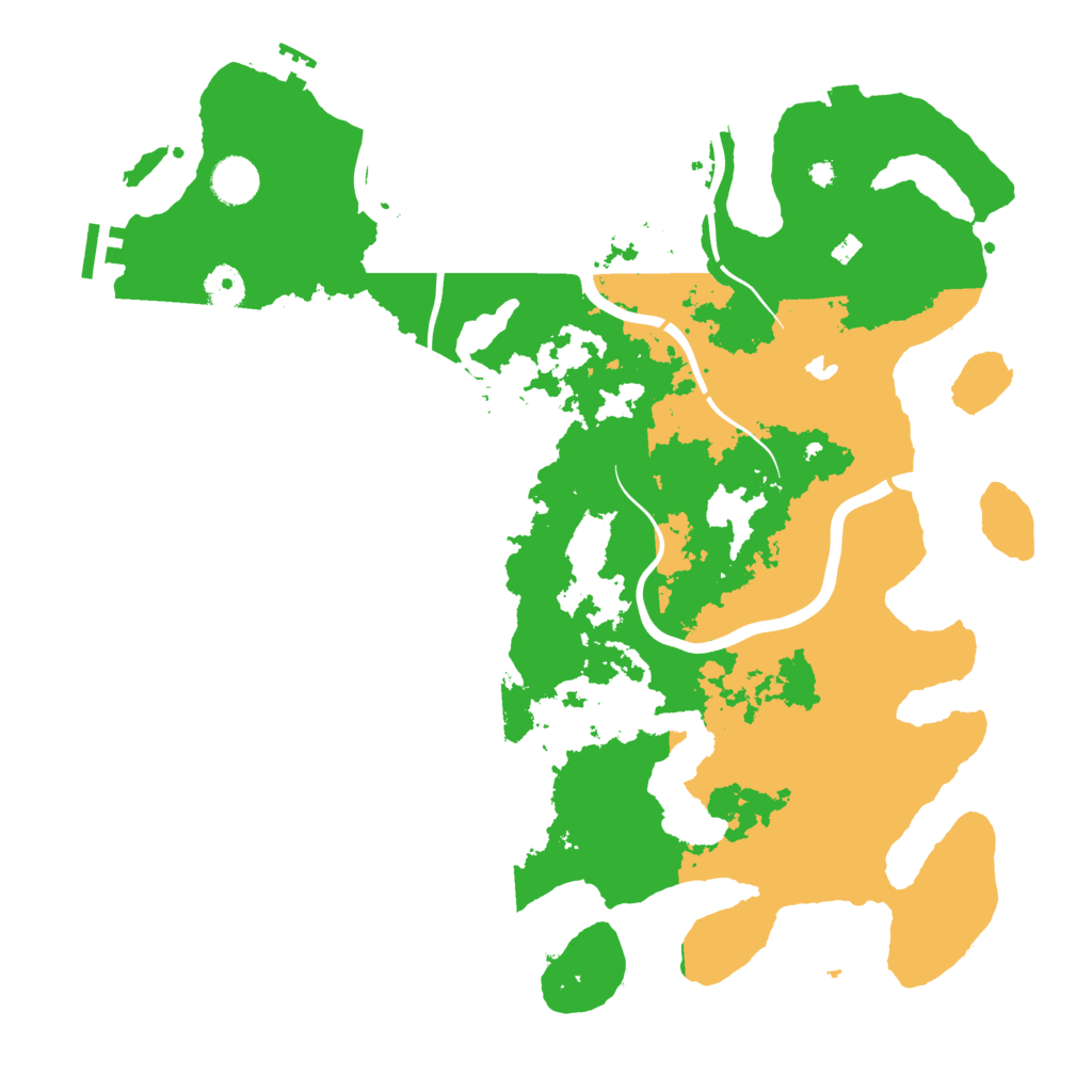 Biome Rust Map: Procedural Map, Size: 4000, Seed: 506130081