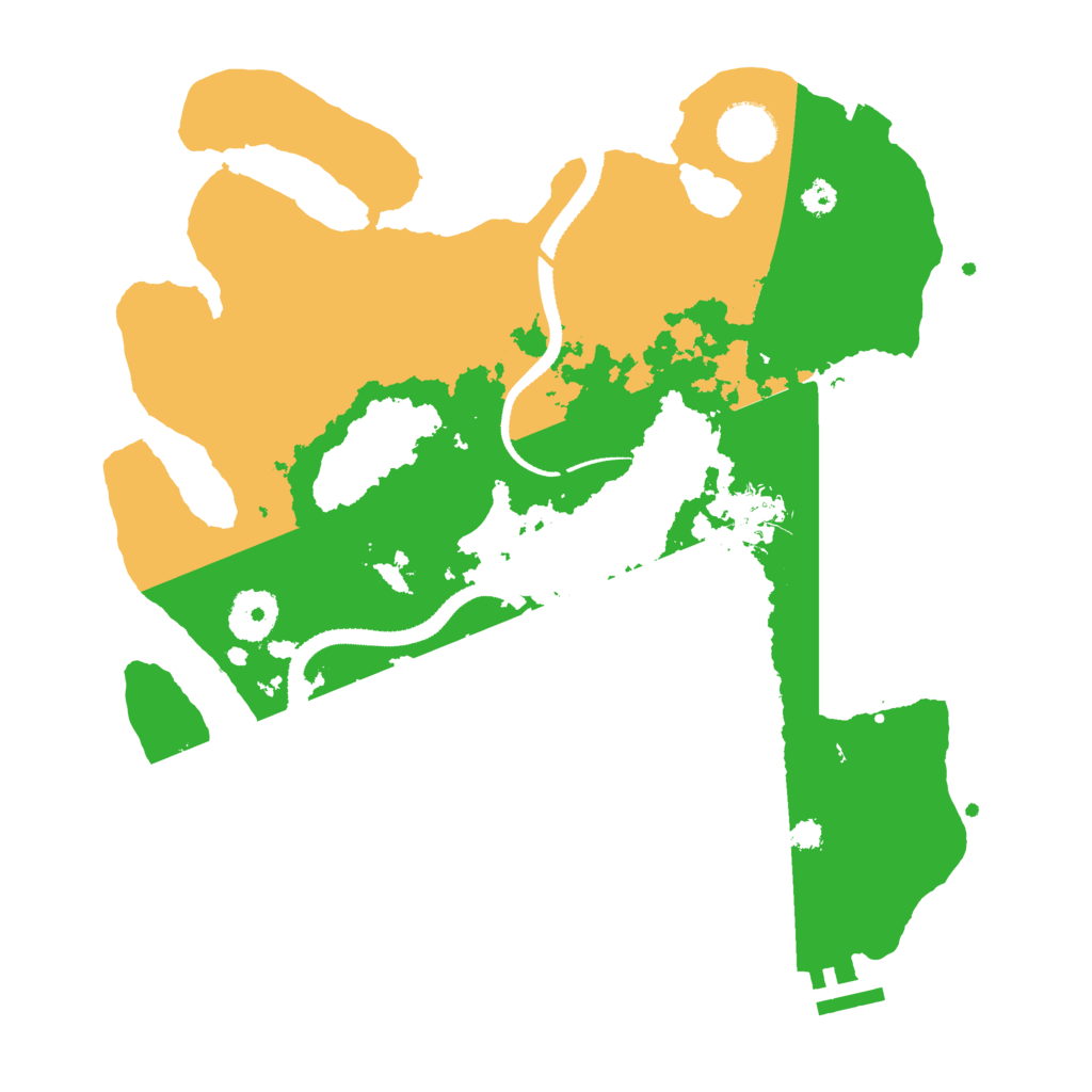 Biome Rust Map: Procedural Map, Size: 3250, Seed: 1534651361