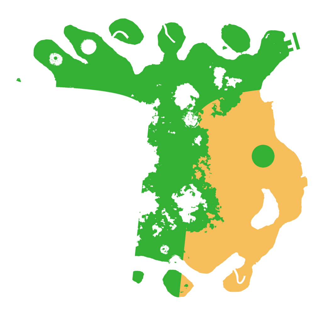 Biome Rust Map: Procedural Map, Size: 3750, Seed: 349180362