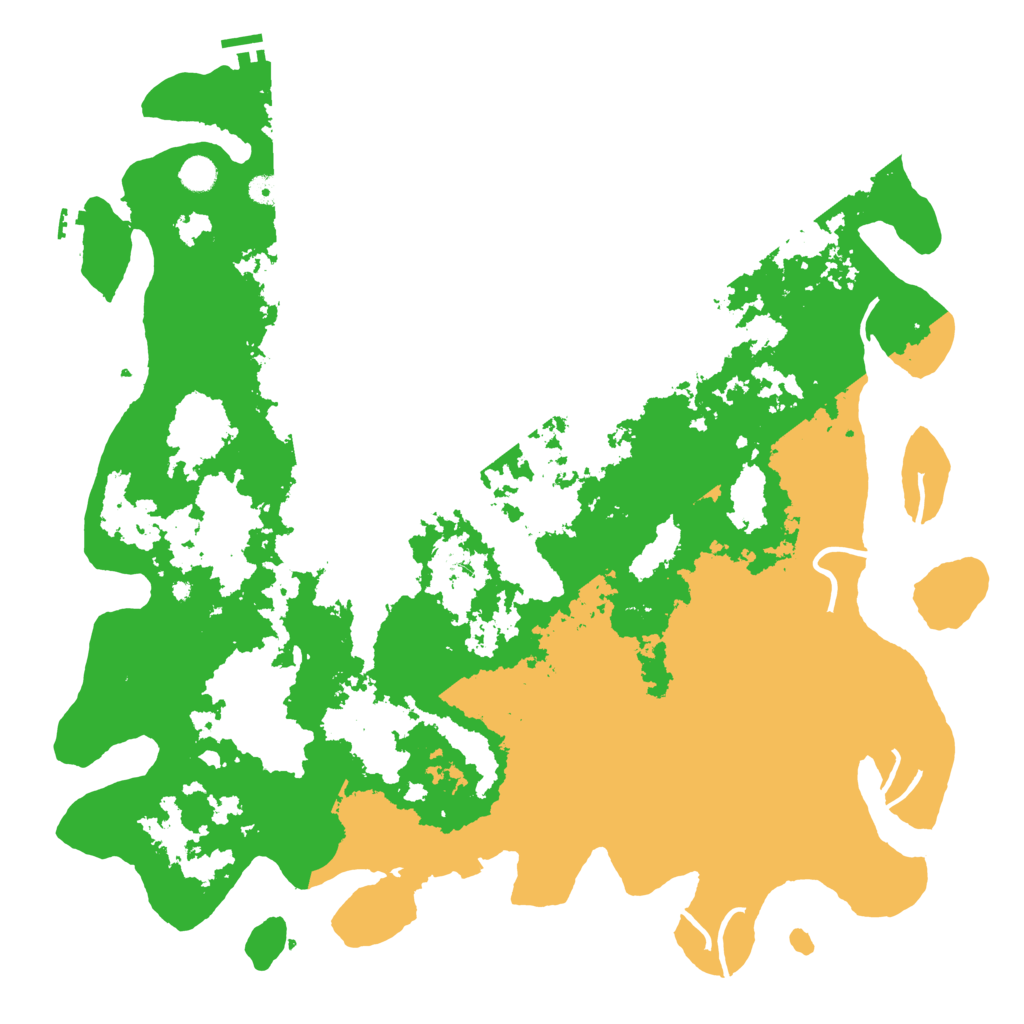 Biome Rust Map: Procedural Map, Size: 5000, Seed: 298394106