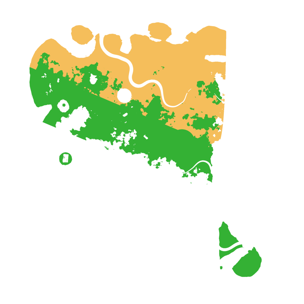 Biome Rust Map: Procedural Map, Size: 3850, Seed: 908185249
