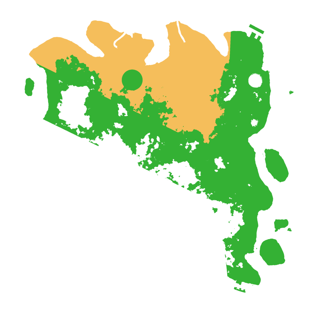 Biome Rust Map: Procedural Map, Size: 4000, Seed: 515255564