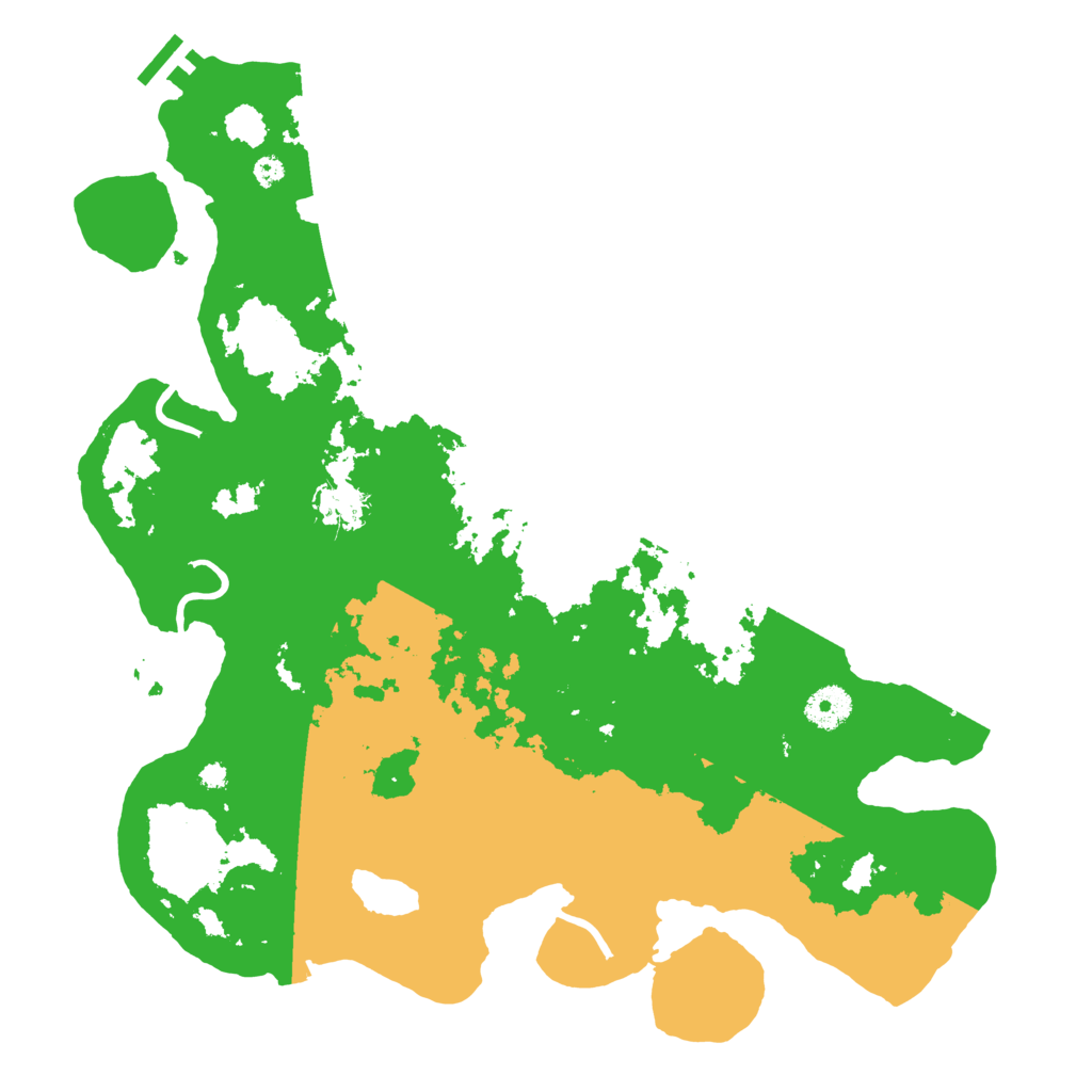 Biome Rust Map: Procedural Map, Size: 3750, Seed: 932051