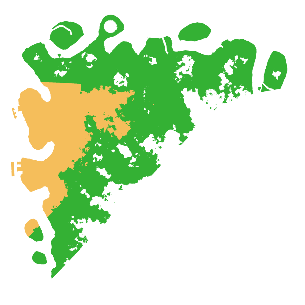 Biome Rust Map: Procedural Map, Size: 4250, Seed: 444867767