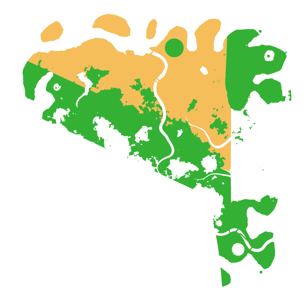 Biome Rust Map: Procedural Map, Size: 4350, Seed: 29082024