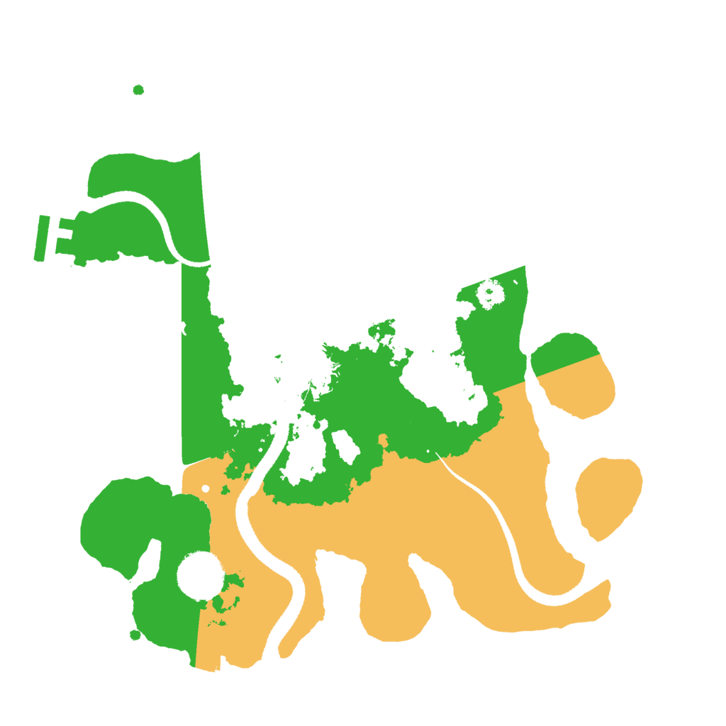 Biome Rust Map: Procedural Map, Size: 2750, Seed: 1987091695