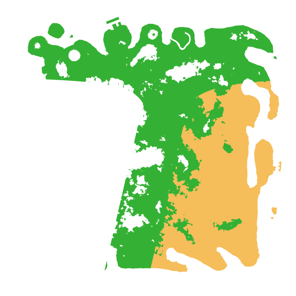 Biome Rust Map: Procedural Map, Size: 4500, Seed: 1840367729