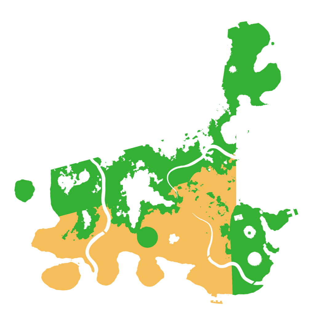 Biome Rust Map: Procedural Map, Size: 4000, Seed: 711874449