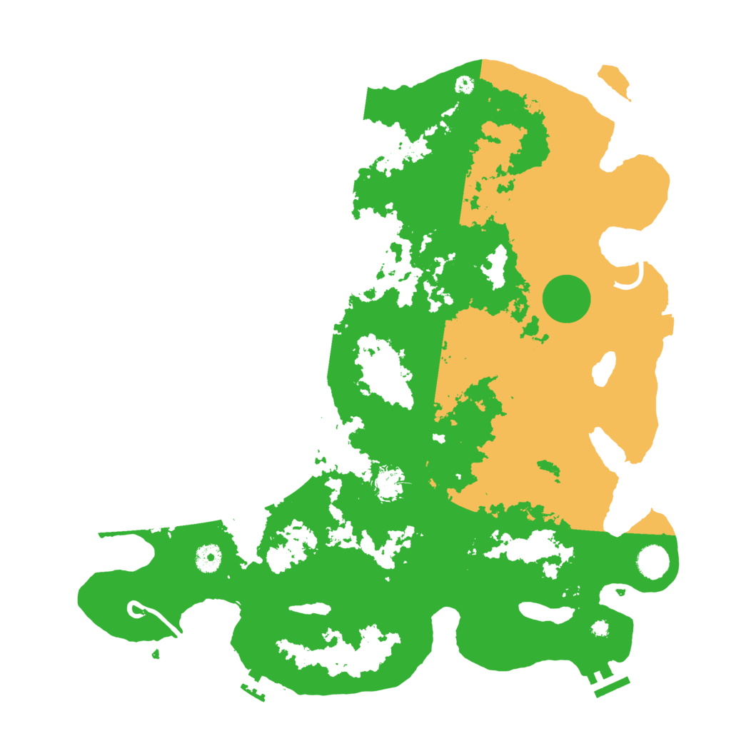 Biome Rust Map: Procedural Map, Size: 4000, Seed: 367456