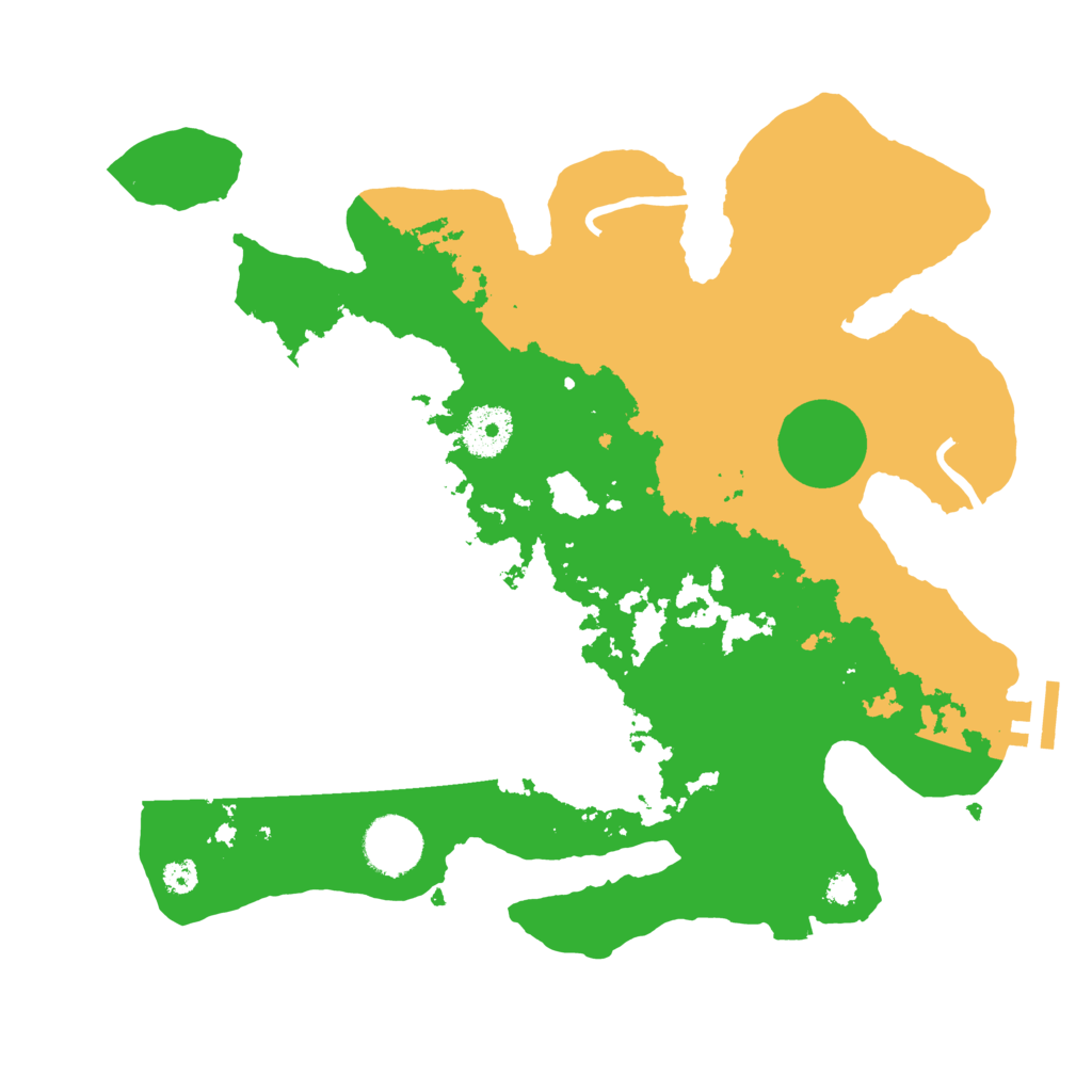 Biome Rust Map: Procedural Map, Size: 3254, Seed: 9365481