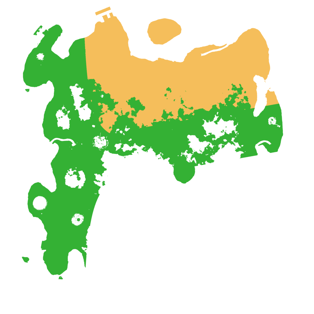 Biome Rust Map: Procedural Map, Size: 4000, Seed: 1736631436